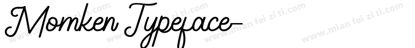 Momken Typeface字体转换